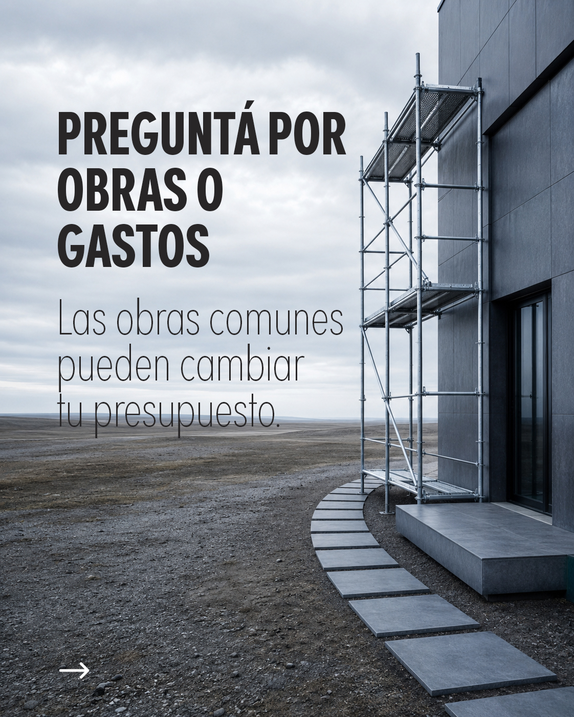 No solo elegís un departamento, slide 5