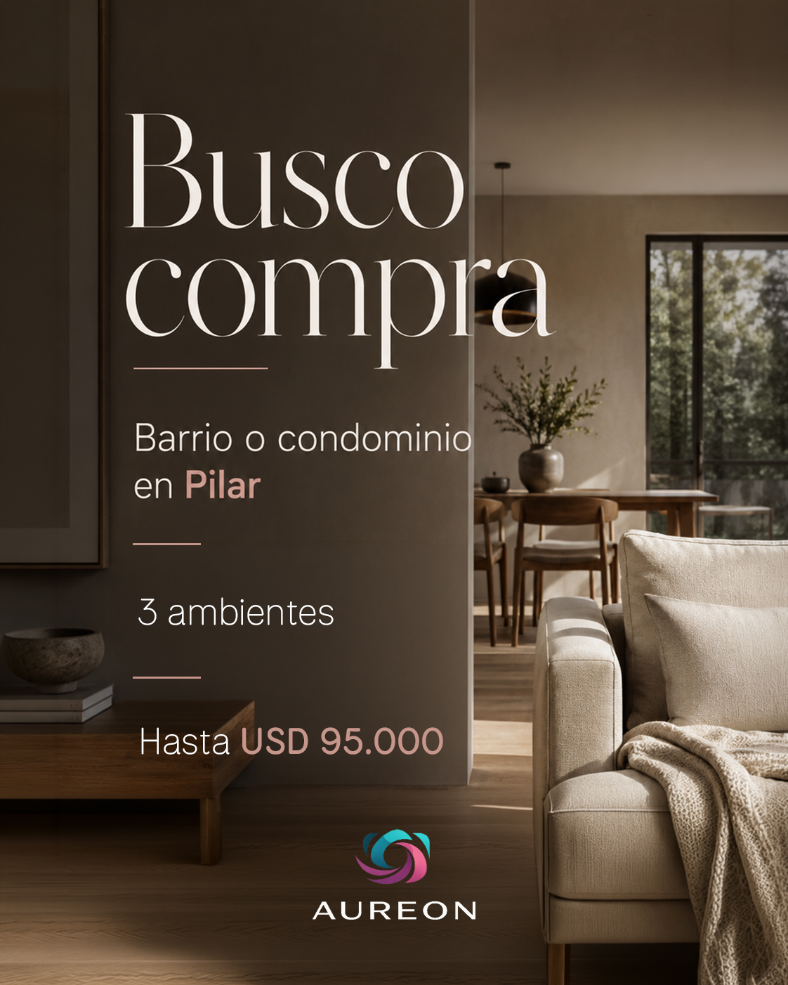 Búsqueda por zona y presupuesto