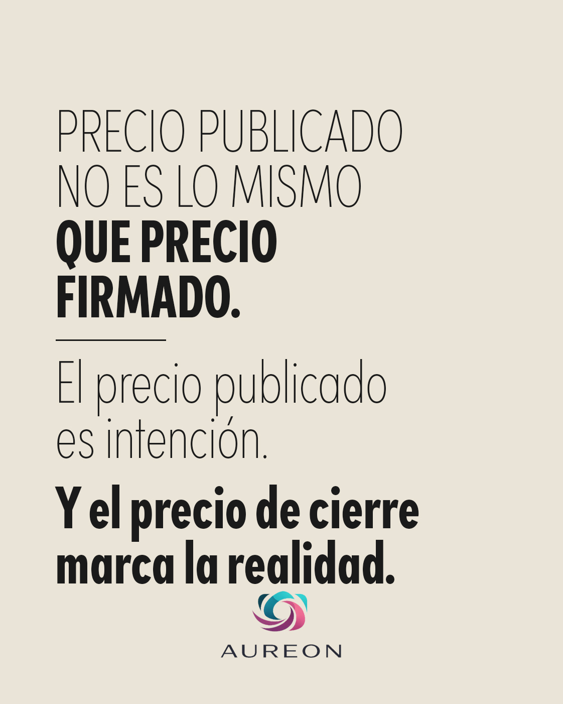 Precio con criterio de mercado